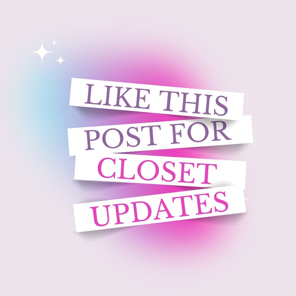 🧸🧵🧶 Like This Post For Closet Updates 🧶🧵🧸
